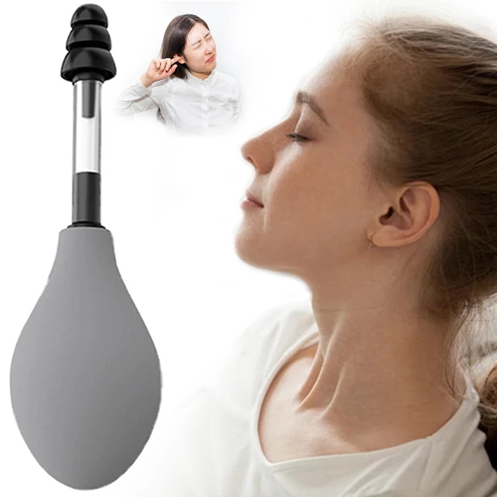 

Ear Pressure Relief Suction Device Reduce Tension Ear Pressure Tool Silicone Ear Pressure Adjuster Reduces Tension for Migraine