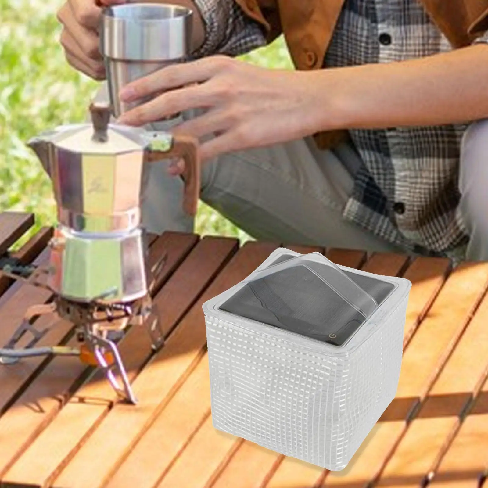 

Solar Lantern Folding Creative Camping Light for Outdoor Garden Hiking