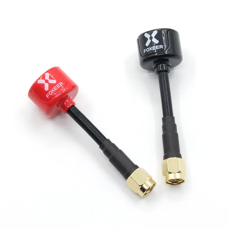 Foxeer Antenna Lollipop 4 V4 Fpv Antenna 5.8g 2.6dbi Stubby Rhcp Sma Rpsma Ufl Straight/Angle Mmcx 7.2g For Fpv Rc Racing Drone