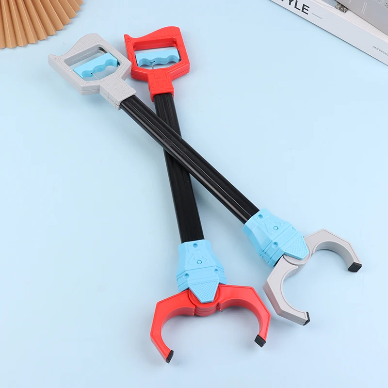 

Детский игрушечный зажим для захвата, игрушка для координации рук и глаз, мультяшный санитарный инструмент, захват для мусорной бумаги на открытом воздухе, портативный сборщик мусора