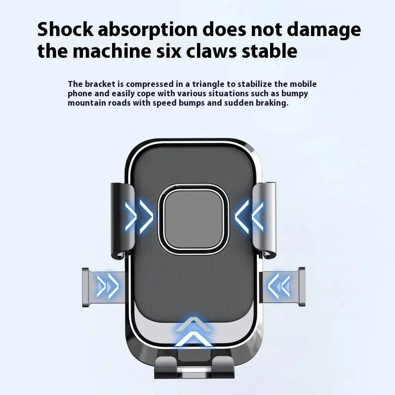 

2024 New Electric Bicycle Mobile Phone Holder Battery Motorcycle Rider Shockproof Riding Navigation Mobile Phone Holder Gift