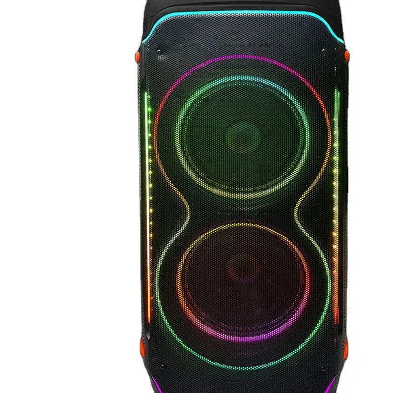 80W Outdoor Big Sound Speakers 10inch Partybox Audio System Sound Speaker Box Blue tooth Outdoor speaker