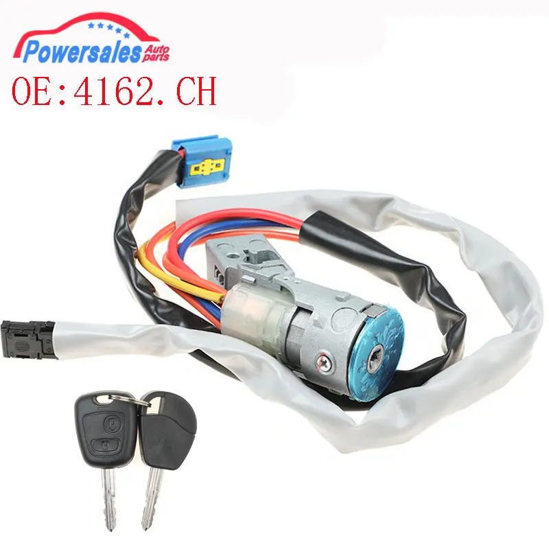 New Car Start Switch Kits New Ignition Lock Switch For Nissan For Peugeot Partner Citroen Berlingo 4162.CH 4162CH