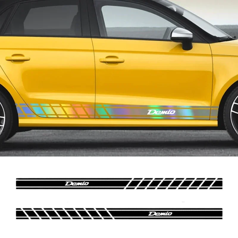 

2pcs Car Body Door Side Skirt Stickers for Mazda 2 Demio CX30 CX3 5 MX5 8 323 CX5 3 Axela 6 GH CX7 CX9 CX8 RX8 RX7 Accessories