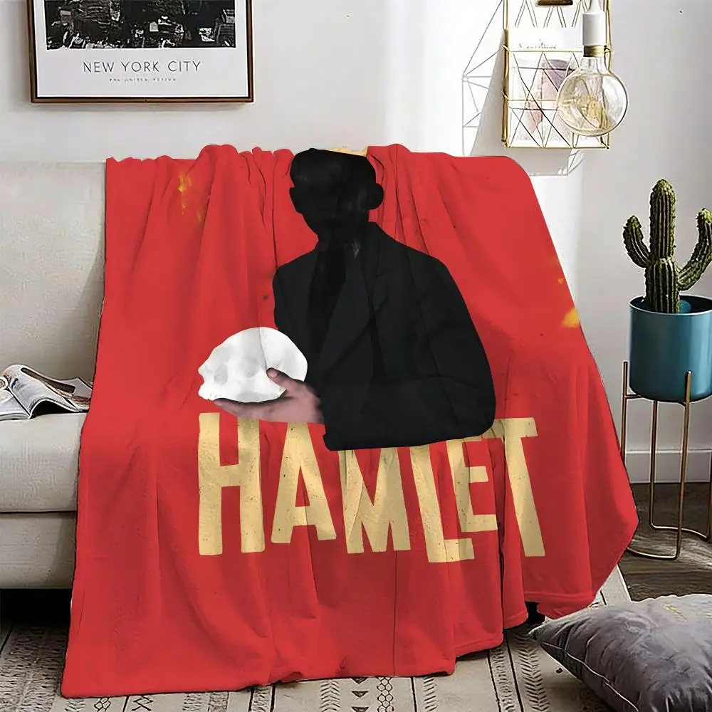 Hamlet Throw Lightweight 240g Flannel Blanket Soft Skin-friendly for Summer Cooling