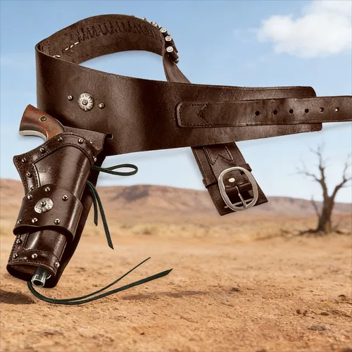 Imagen 1 del producto Accesorio de revólver de cinturón COSPLAY de estilo occidental medieval