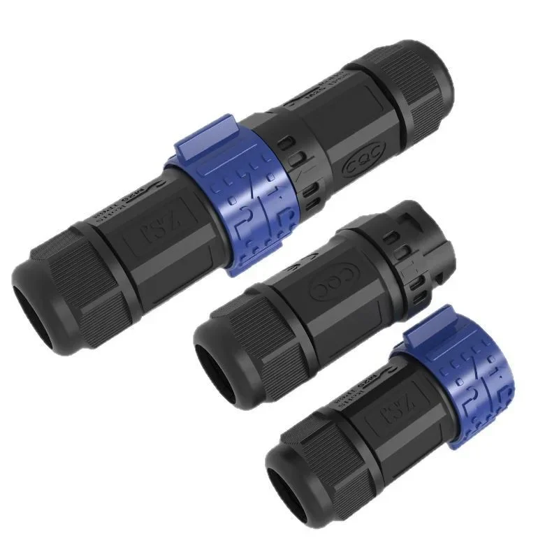 M23 الذاتي قفل موصل كابل مقاوم للماء IP68 2-25Pin لوحة الجبهة/الخلفية Avation التوصيل المقبس ذكر أنثى الخيوط لحام مشترك