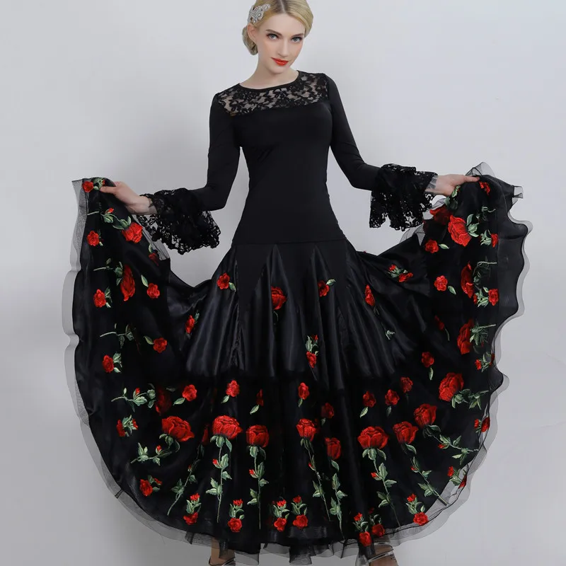 الراقية الساخن بيع تنورة الرقص الحديثة قاعة الرقص ساحة الرقص قاعة الرقص الملابس #1