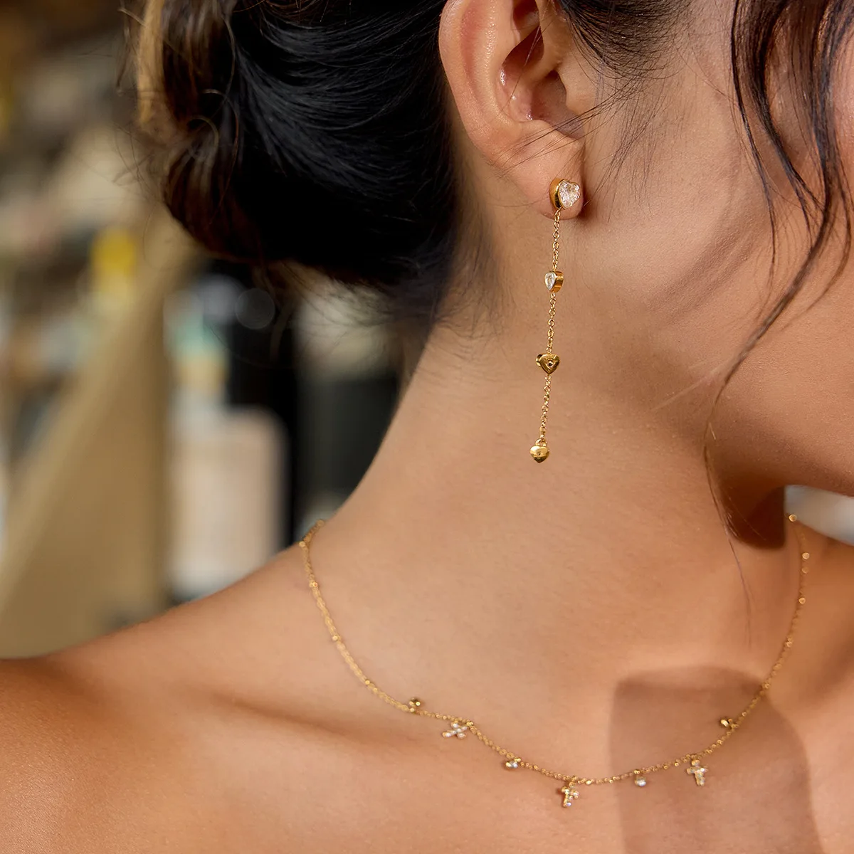 Thumbnail 4 - #9 Dangle Chain Earrings Comparison Guide