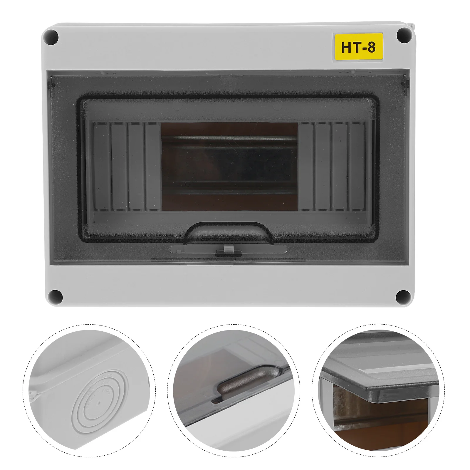 Wasserdichte Elektrische Anschlussdose für den Außenbereich, Verteilerkasten für Sichere Verkabelung in Raue Umgebungen, Große Kapazität Ht-8