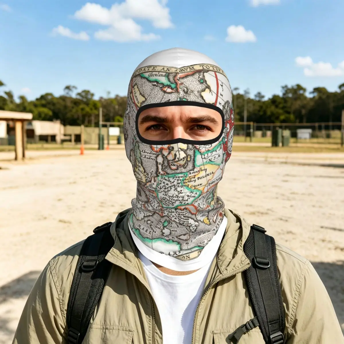 Outdoor Cool Sunscreen Motorcycle Face Mask Moto Biker Wind Cap Mask Stopper Windproof Bicycle Cycling Headgear