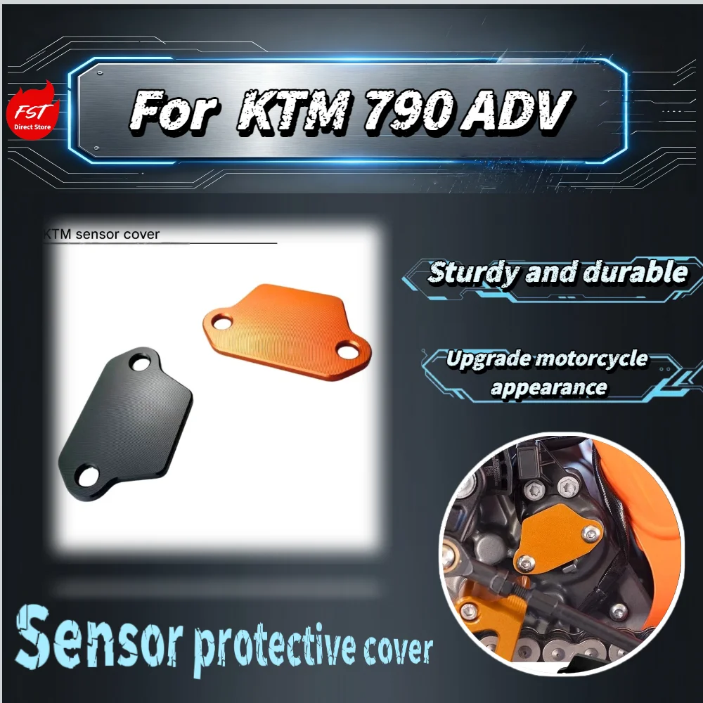 

For KTM 790 ADV ABS Wheel Speed Sensor Guard, CNC Aluminum Anti-Impact Protective Cover Dustproof Anti-scratch Motorcycle