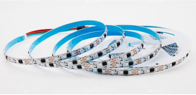 5M DC12V Full Color TM1903 WS2811 RGB LED Pixel Strip 3535 Addressable 8mm 96Leds/m Dream Color Colorful Digtial Led Soft Tape