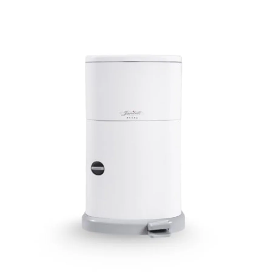 

Ведро для подгузников Akord Slim для взрослых — 7 галлонов, 11,8 x 10,2 x 20,5 дюймов, с педалью для открывания без рук, двойной герметизации, с функцией непрерывного устранения запахов, для многоразового использования