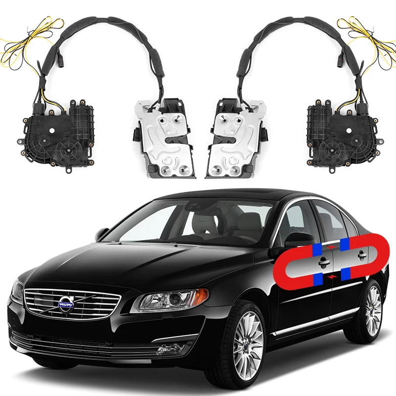 For Volvo S80 Electric suction door refitted automatic locks Car Intelligence Soft Close accessory tools dedicated