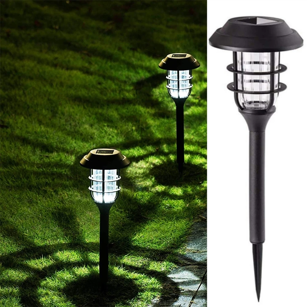 Solar Flame LED Pathway Lights Outdoor Solar Path Lights Garden Stake Lights for Landscape, Garden, Patio, Lawn and Walkway 2/6