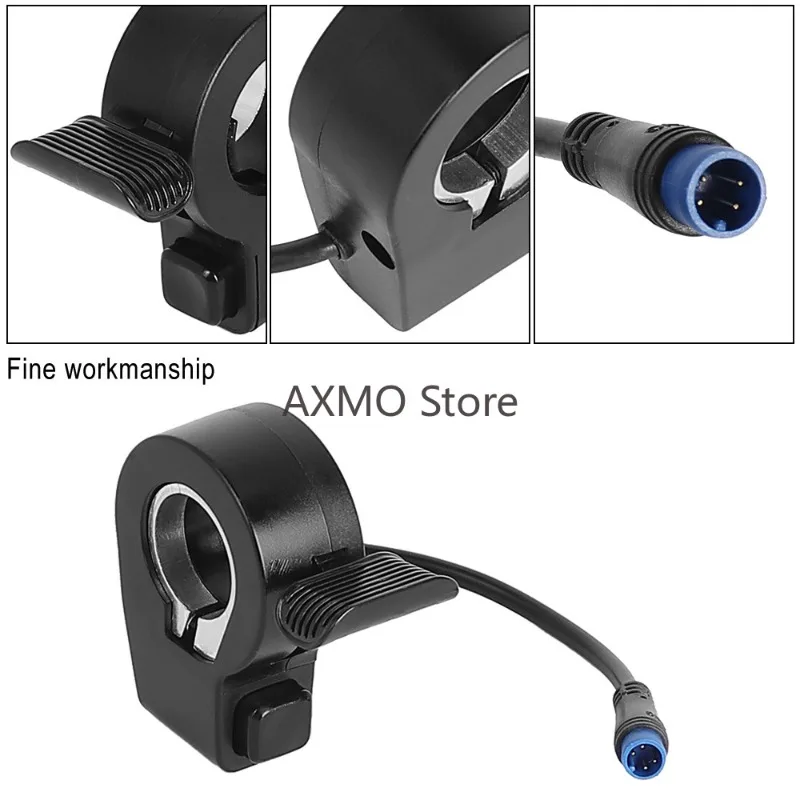 

Scooter Finger Accelerator for G2 Pro /G2 Max Electric Scooter Thumb Throttle Accessories 4 Pin Blue Public Plug
