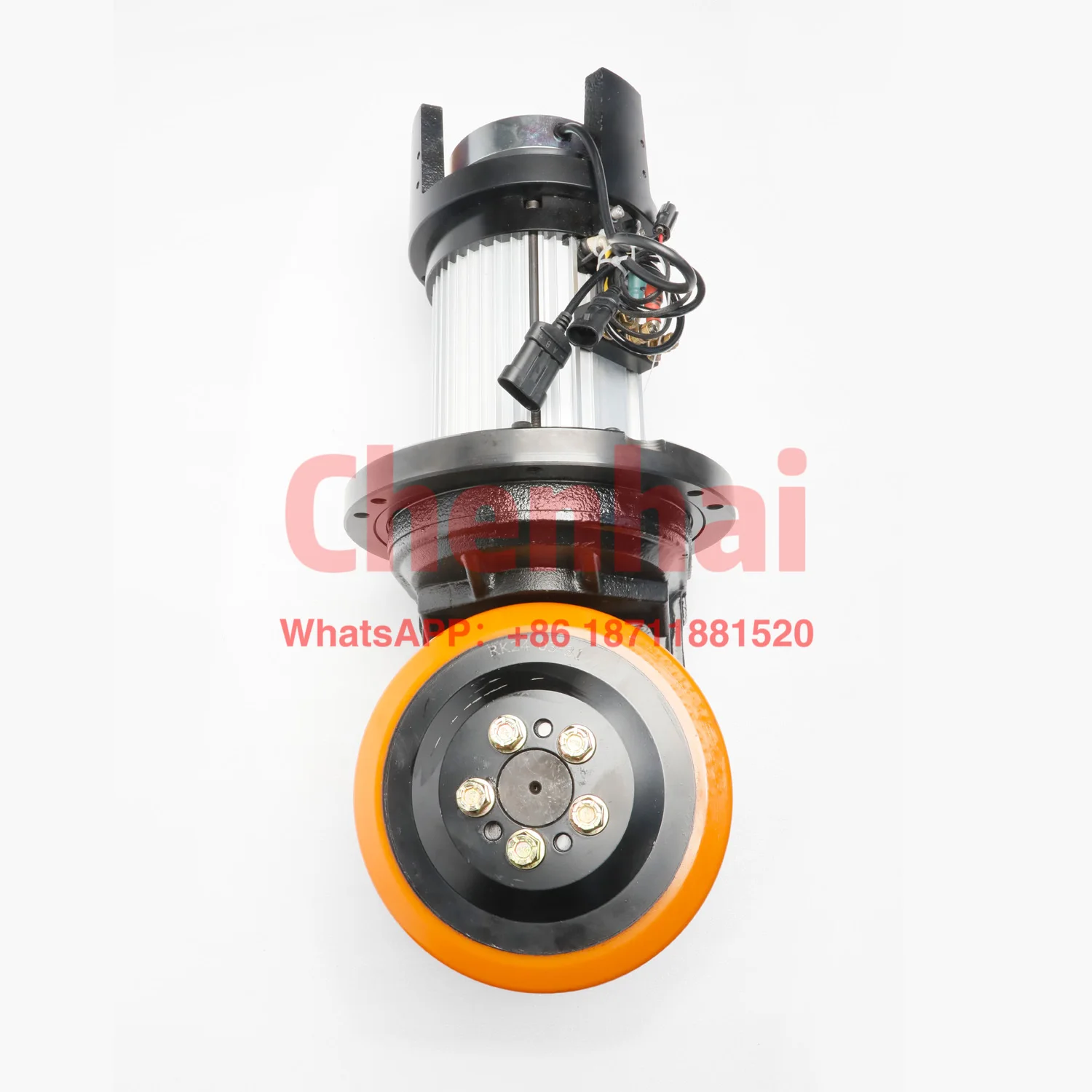 TZBOT Heavy Duty 1500kg Load AGV Vertical Steering Drive Wheel with AC Encoder Motor for Industrial AGV Robot Cars
