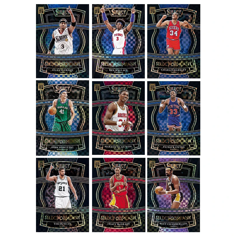 

2021-22 Panini Nft Select Basketball Diy Homemade Iverson Ben Wallace Barkley Dirk Nowitzki Коллекционная карта игрушки в подарок