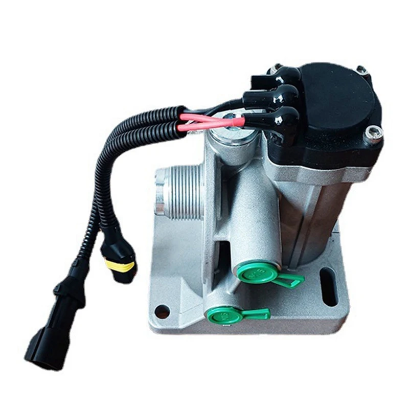 Truck 24V Electric Pump Base Diesel Filter Boosting Pump Oil Water Separators Aluminum Base For SAIC Cenlvon