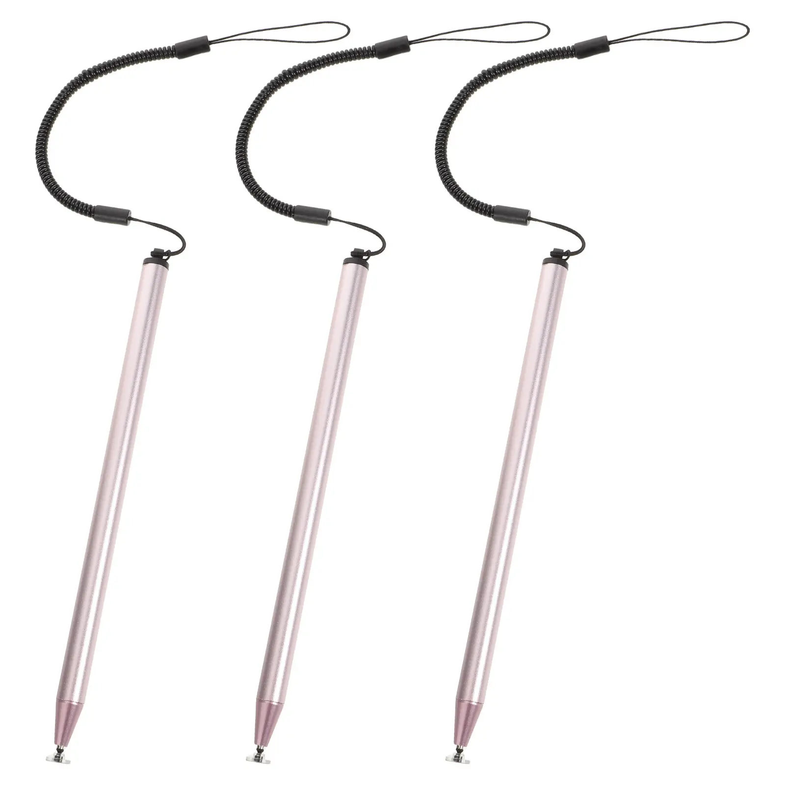3Pcs Universal Stylus Pen for Touchscreen Devices Precise Drawing Digital Capacitive Pen Ideal for Online Education
