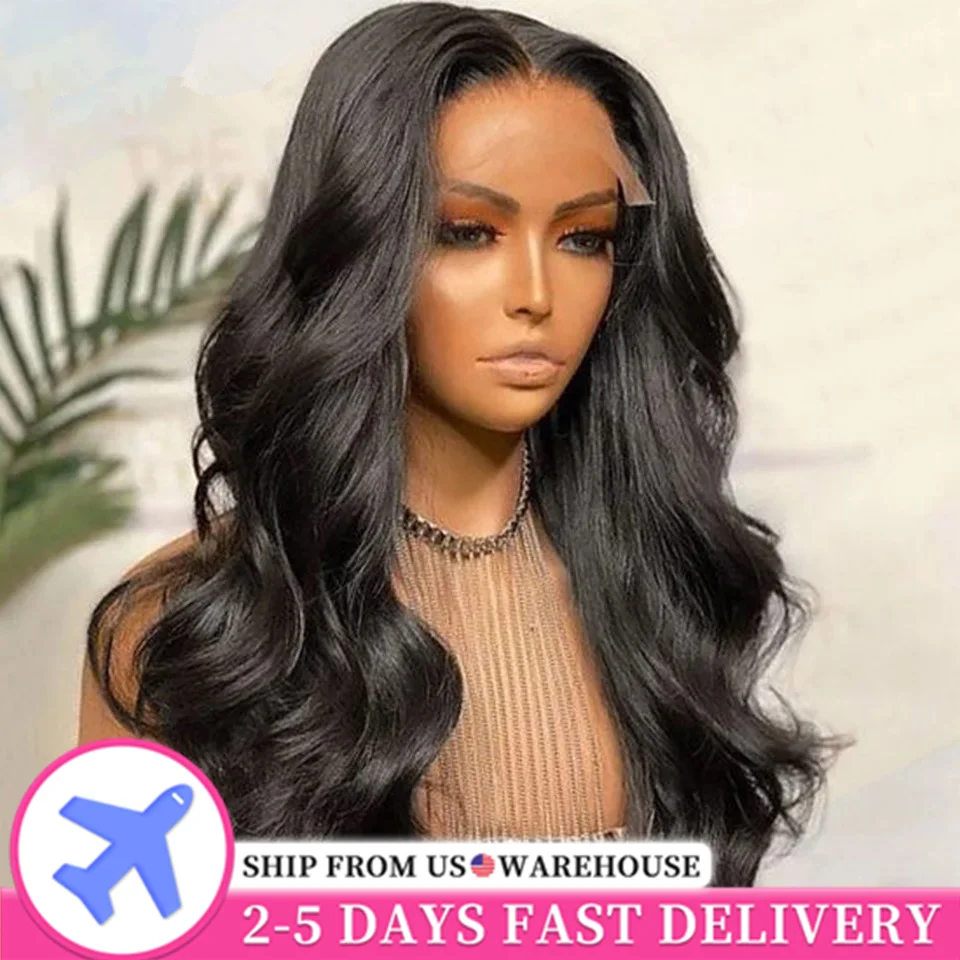 

Body Wave 13x6 13x4 HD Transparent Lace Front Wigs 30 Inch Brazilian Water Wave 4x4 Lace Closure Wig Human Hair For Black Women