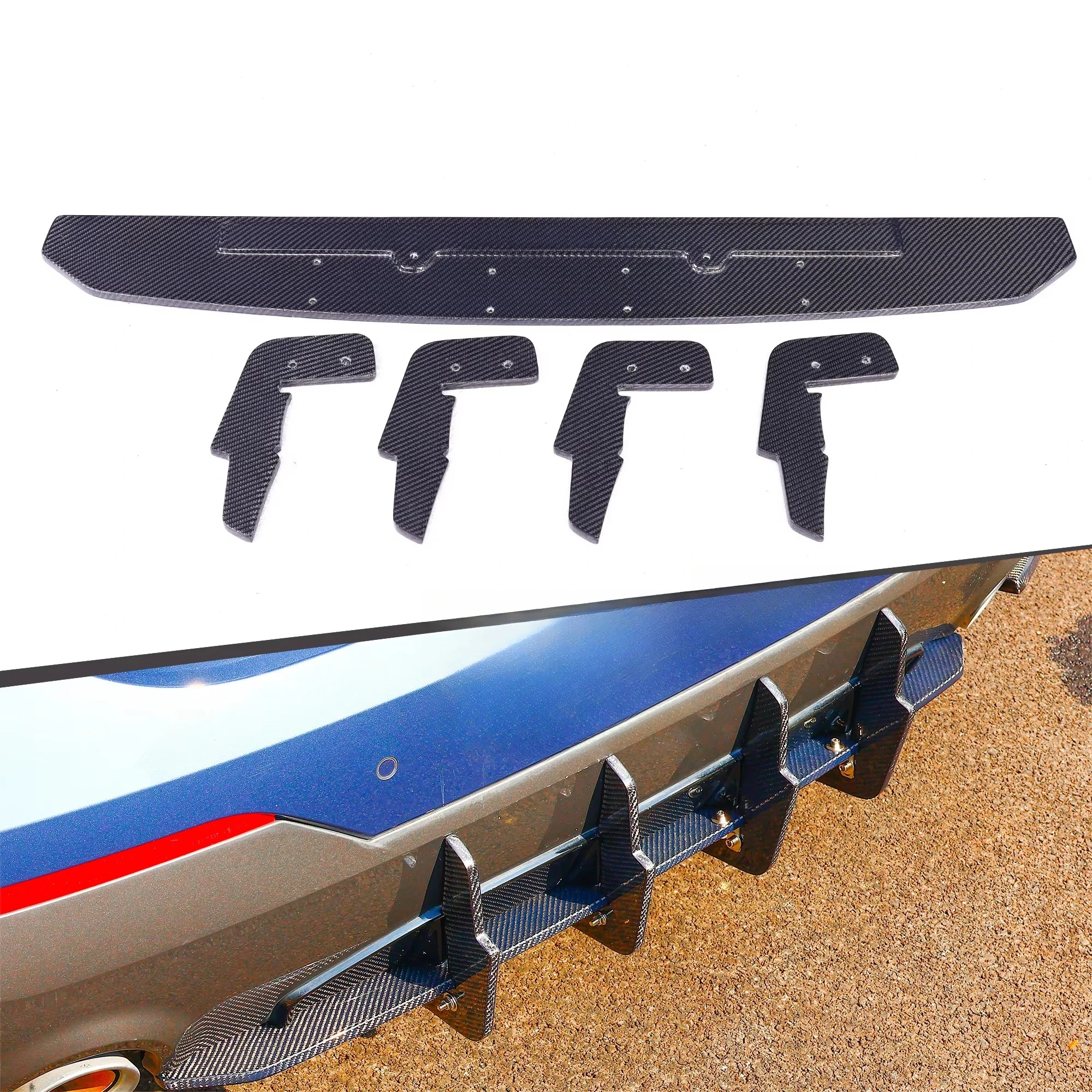 

New High Quality Auto Carbon Max Type Rear Bumper Diffuser For BMW G22 G23 2020+