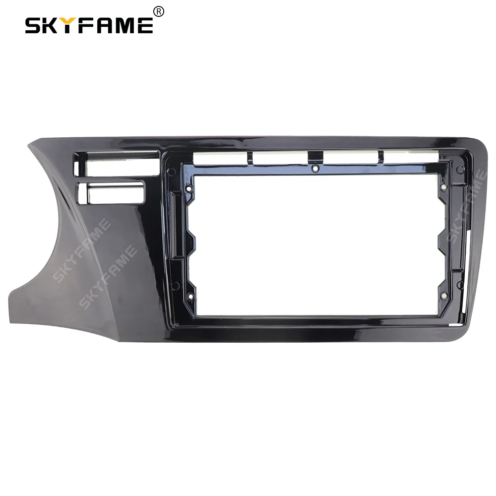 SKYFAME Car Frame Fascia Adapter Android Radio Dash Fitting Panel Kit For Honda City Greiz
