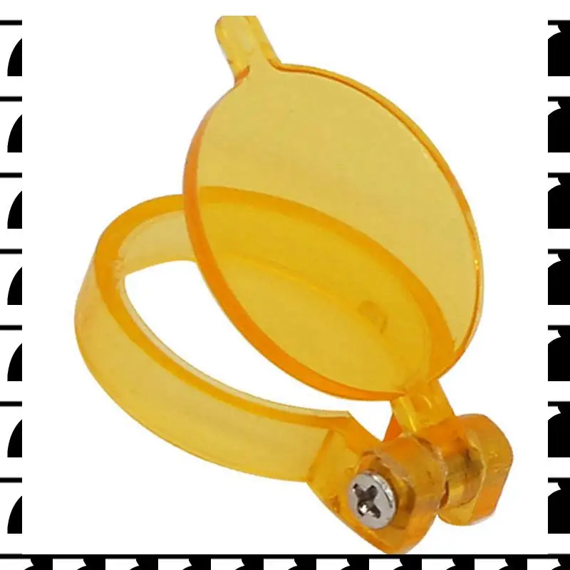

A44U 3PCS Yellow Filter For LED Head Light Lamp Loupes Useful Lab Illumination Optical Binocular Magnifier Accessories