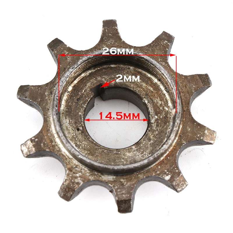 Clutch Gear Drive Sprocket Pin Camshaft Clutch Cover For 49cc 60cc 70cc 80cc 2 Stroke Motorized Bicycle Engine Accessories