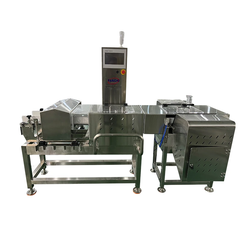 High Precision High Speed Food Metal Detector and Check Weigher Food Grade Belt for Food Production Line