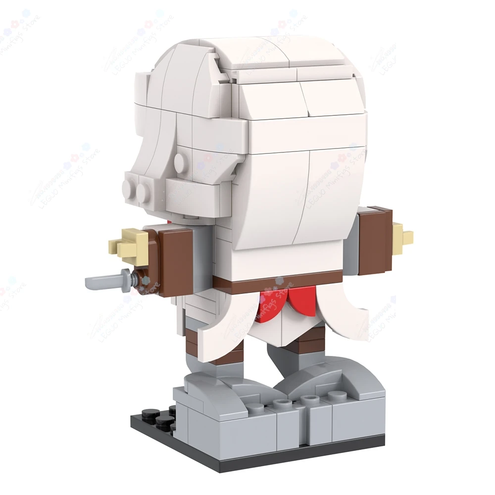 MOC7134 Creativity Game Character MOC Building Blocks DIY Altair Ibn La-Ahad Assassin Action Figure Model Assembly Toys For Kids