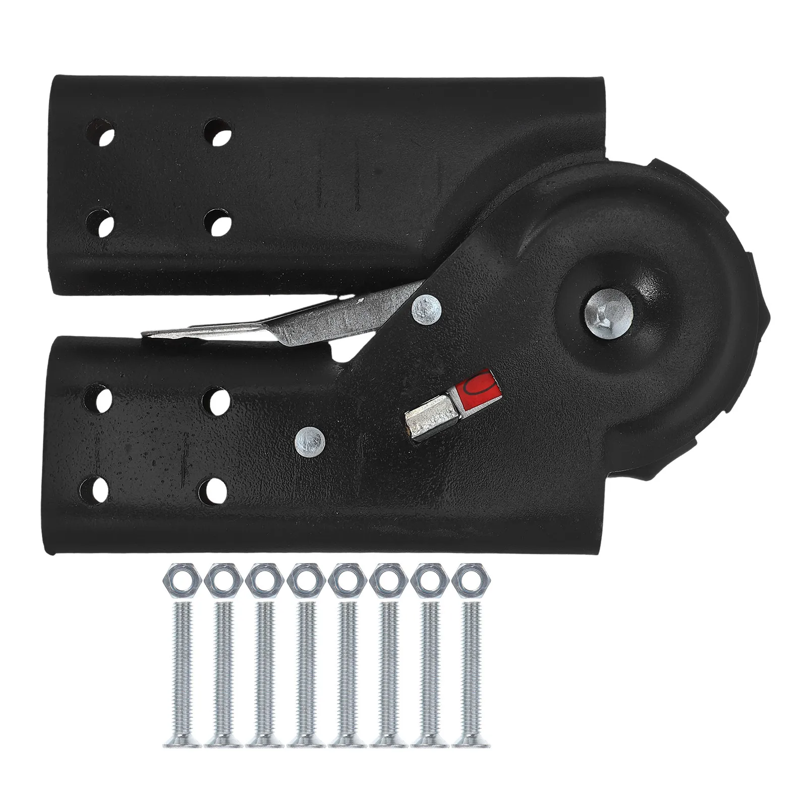 

Аксессуары для стремянок: пара складных петель для чердачных лестниц с блокирующим механизмом и гладкой конструкцией шарнирной головки