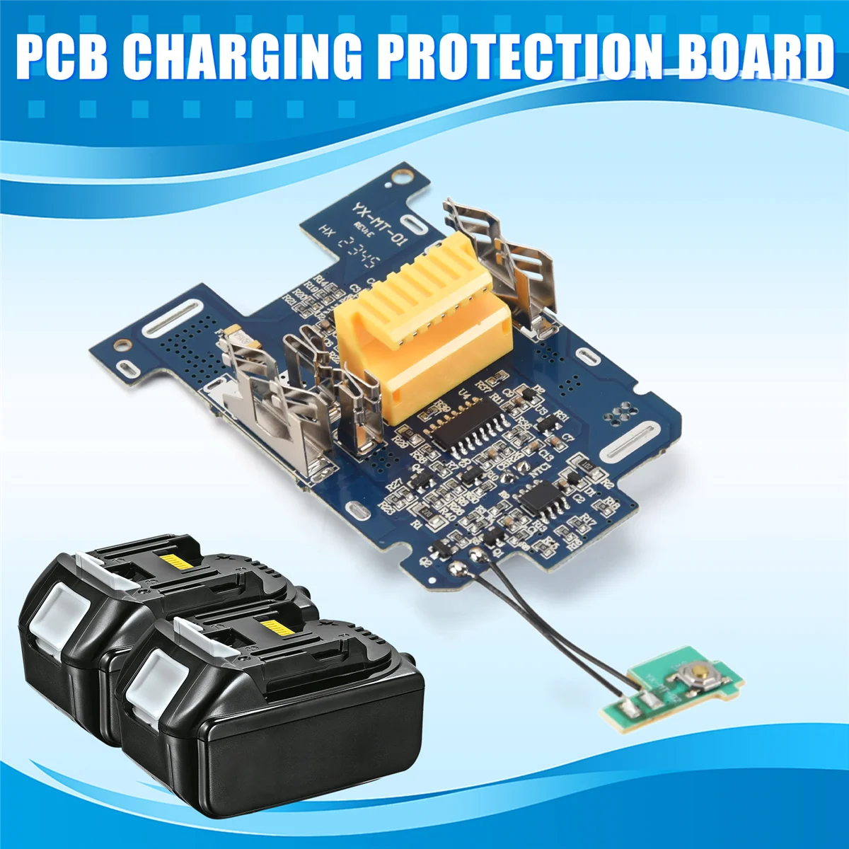 بطارية ليثيوم أيون لوحة حماية شحن BMS PCB لماكيتا ، أداة كهربائية ، 18 فولت ، BL1830 ، BL1815 ، BL1860 ، LXT400 ، Bl1850 ، 3