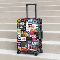 Juste de valise avec logo de spectacle de musique, bagage de protection, voyage de croisière, vacances, drluckfun