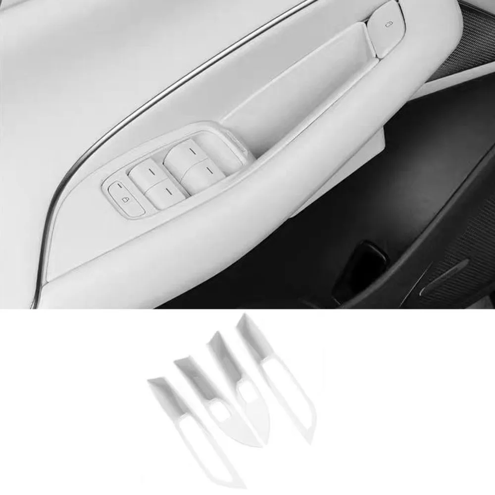 

Для Xiaomi SU7 2025 2026, дверная ручка, ящик для хранения, кнопка, декоративная рамка, внутренняя модификация, автомобильное защитное оборудование