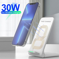 30W Wireless Charger Phone Fast Charging Charger For Ulefone Cover 7E Ulefone Cover 5 5S 6 6S 6E 7 X Power 5 T2 Nokia 1 2 3 5 6