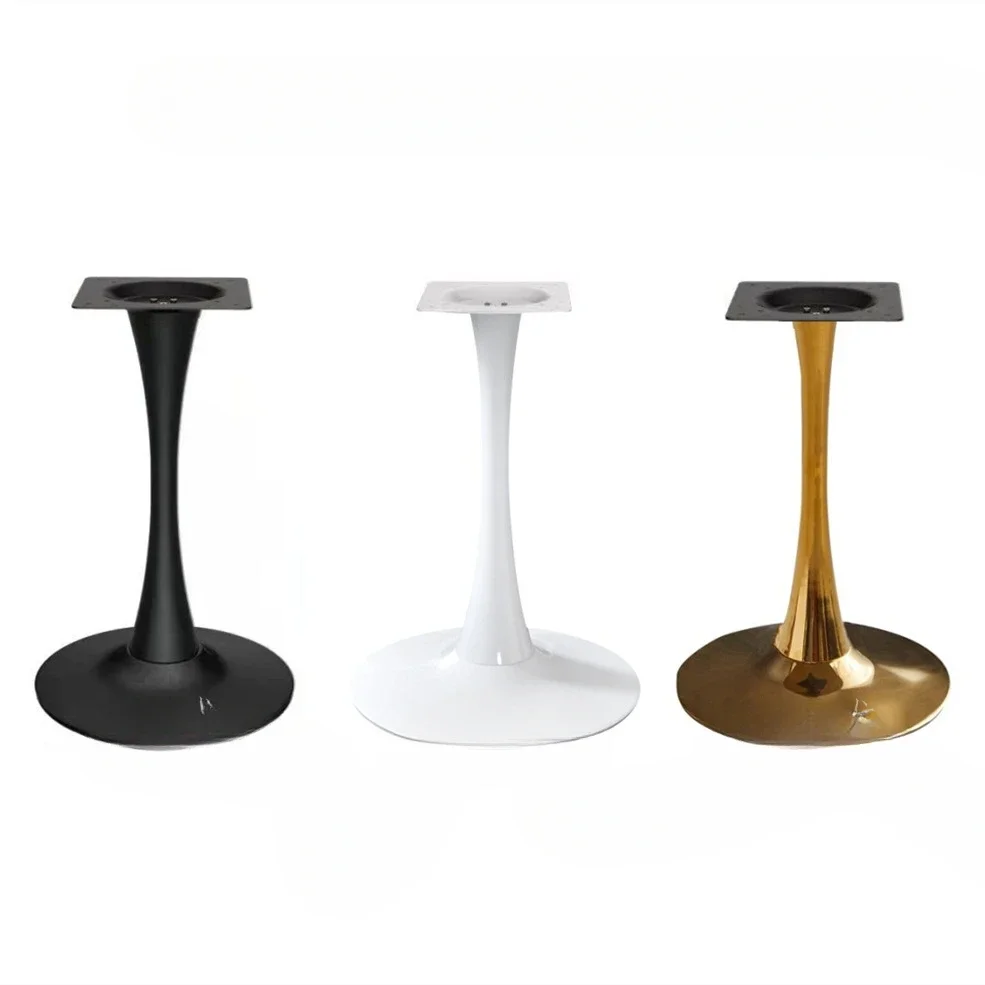 

Tulip table leg bracket, small waist, table legs, light luxury, round table negotiation table, speaker base, rock plate edge, se