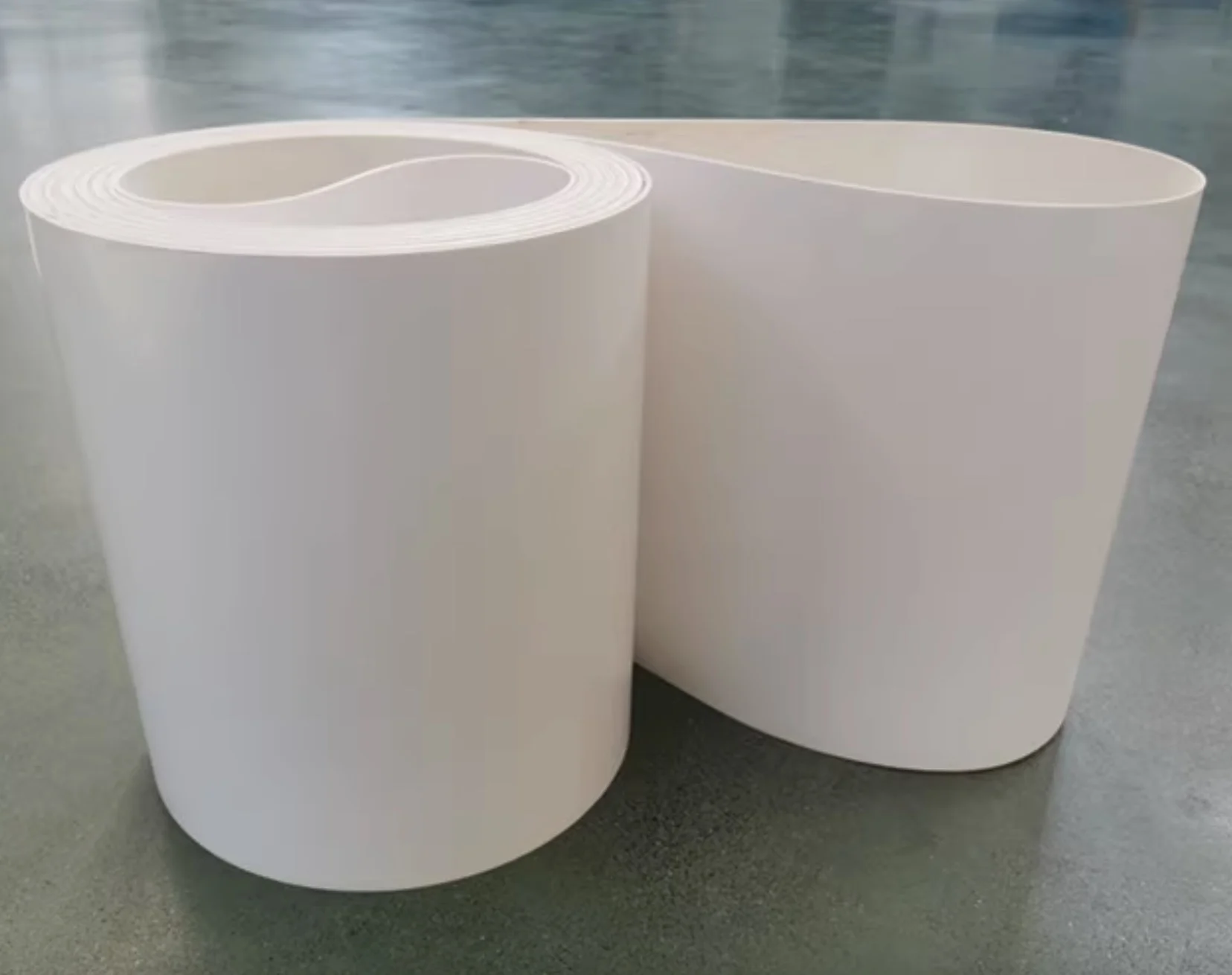 Customized white pvc Packaging machine conveyor belt