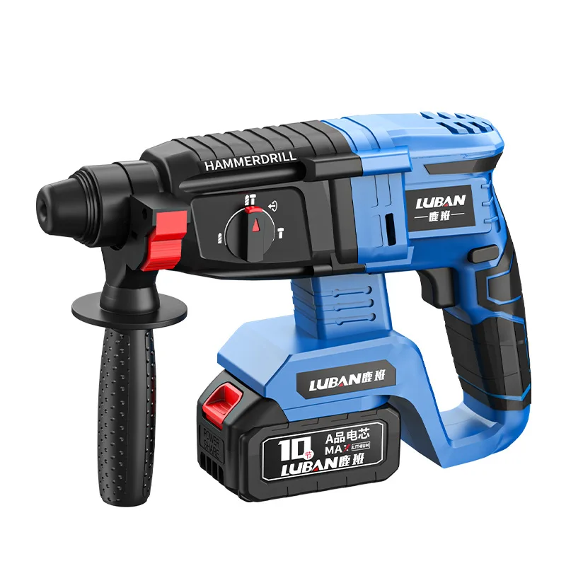 

Rechargeable lithium battery impact drill household brushless heavy-duty electric hammer electric drill dual-purpose wholesale