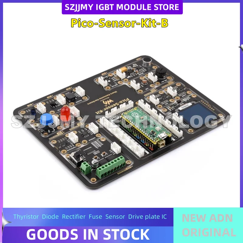 Raspberry Pi Pico entry-level sensor integrated programming development kit Pico expansion board+15 modules