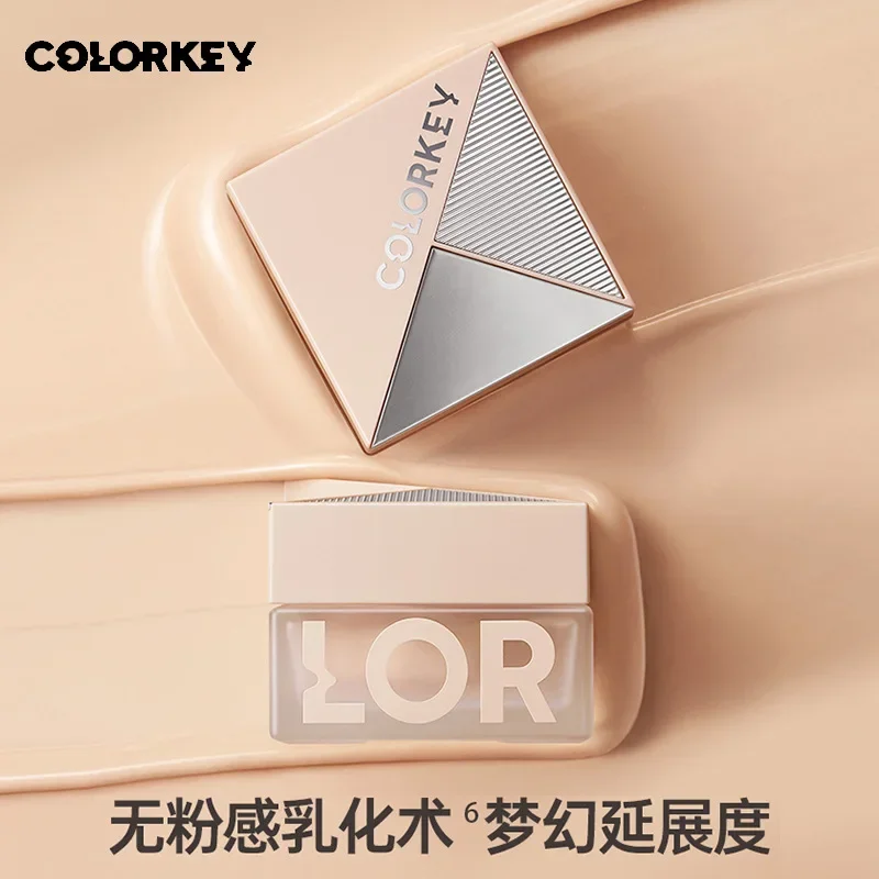 COLORKEY Foundation Cream for Face High Coverage Makeup Base Professional Makeup Cosmetics Waterproof Concealer Primer Product