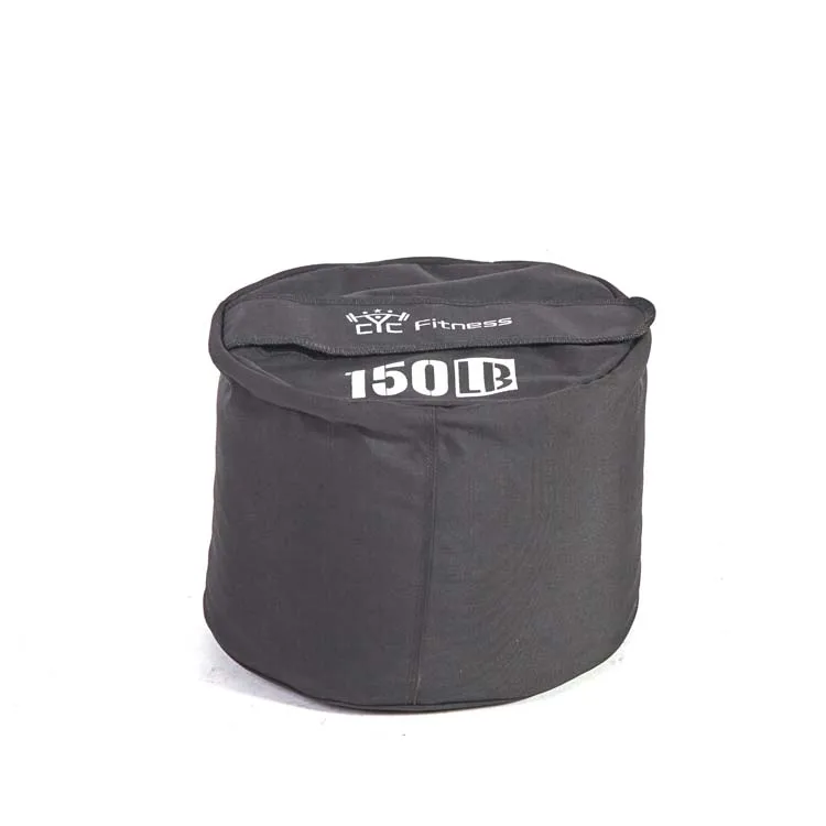 Bolsas de arena redondas y fuertes para entrenamiento de alta resistencia, bolsas de arena para entrenamiento, ejercicio, fitness y cruz, 100 LB