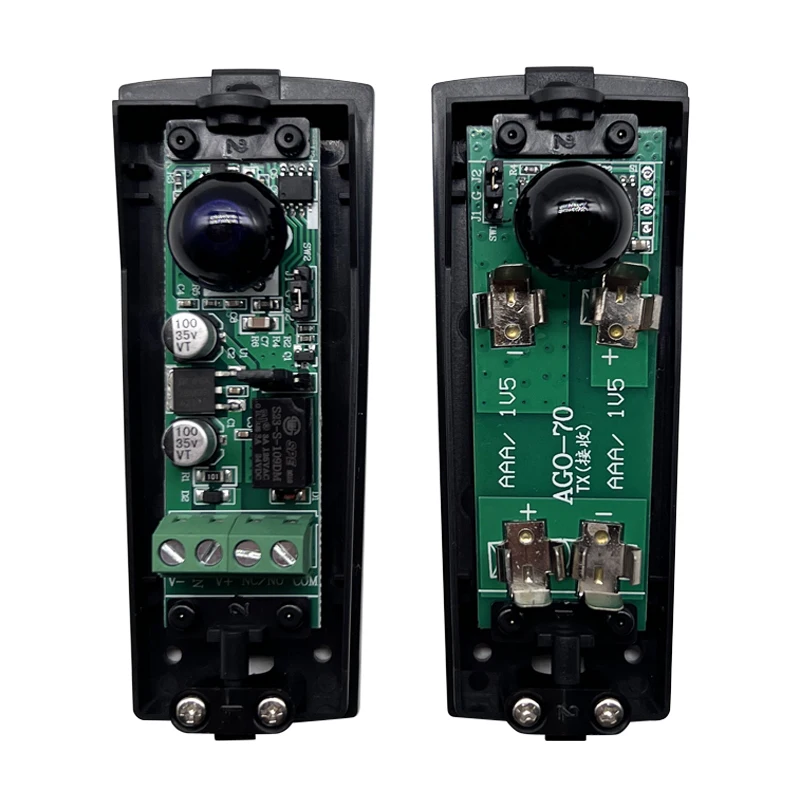 Single Beam Infrared Sensor Operated Garage Door Remote Control for Automatic Gates Windows Wireless Battery 1pcs