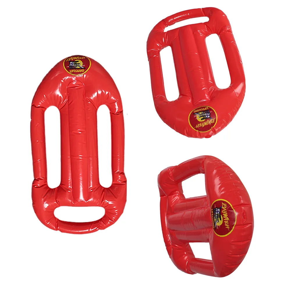 CJ Parker Baywatch Adult Women Men Halloween Cosplay Swimming Float Inflatable Board Costume Accessories Carnival Prop