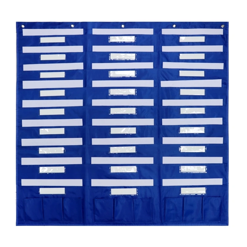 

Hanging Wall Files Holder 27 Pocket Chart for Office Organization Y3NC