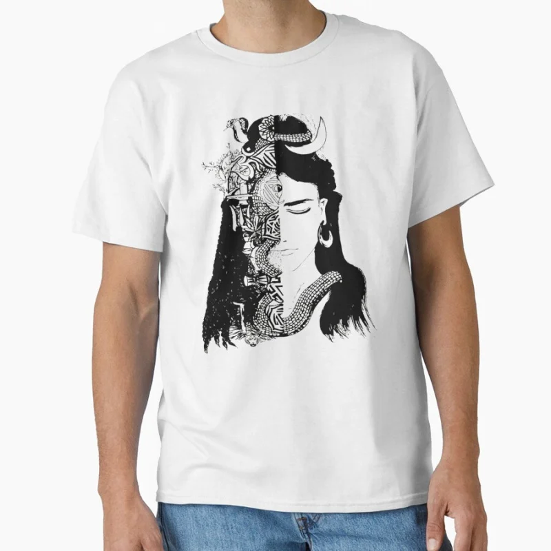 

Lord Shiva Hindu god vintage Gift t shirt for man Large size Tops S-6XL 100% cotton printed Clothes