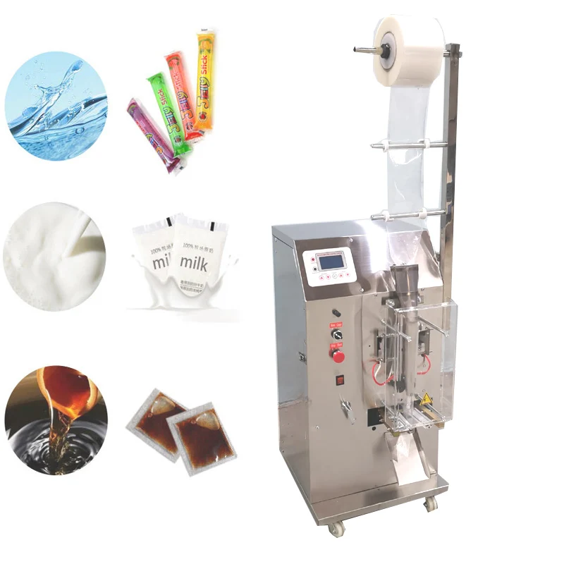 Intelligent Automatic Weighing Packaging Filling Machine Bagged Juice Milk Soy Sauce Vinegar And Other Liquid Packaging Machine