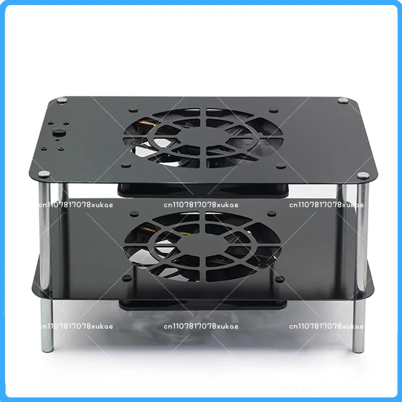 USB Cooling Rack With Fan For Router Optical Modem TV Box Hard Driver Mobile Hard Disk 14cm Silent Fan Heat Sink With Switch