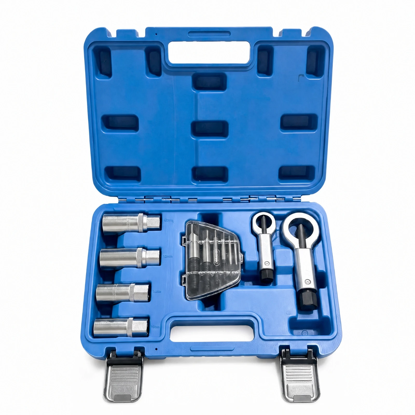 12 Pieces Nut Splitting Tool with Storage Case Heavy Duty Nut Splitter Sharp Cutting Long Service Life for Mechanics